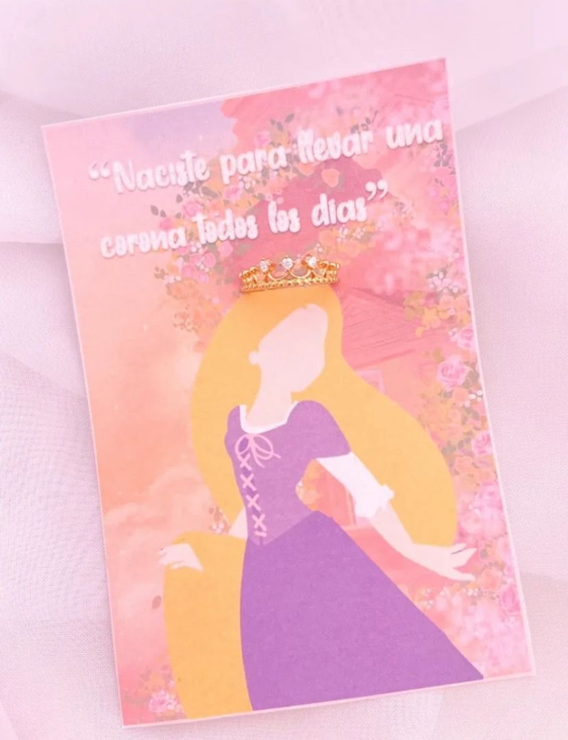 ANILLO CORONA RAPUNZEL 