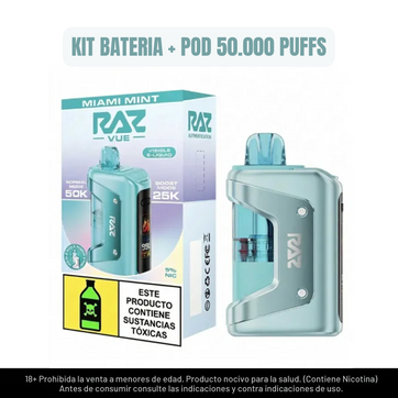 Imagen del producto Raz Kit Miami Mint 50.000 Puffs