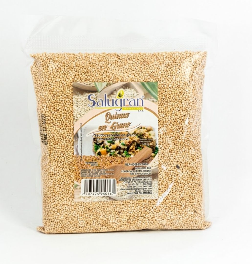 QUINUA EN GRANO X 250GR SALUGRAN