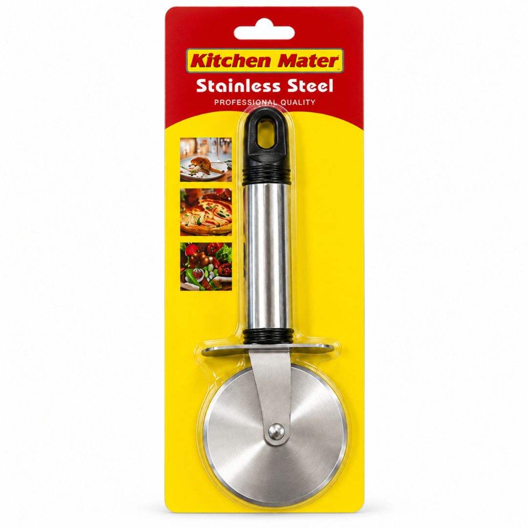 Cortador de Pizza de Acero Inoxidable 