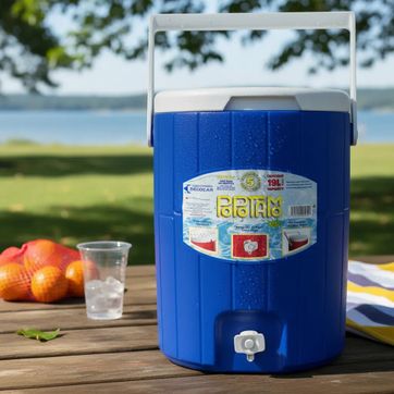 TERMO DE 19 LITROS CON DISPENSADOR - imagen 1