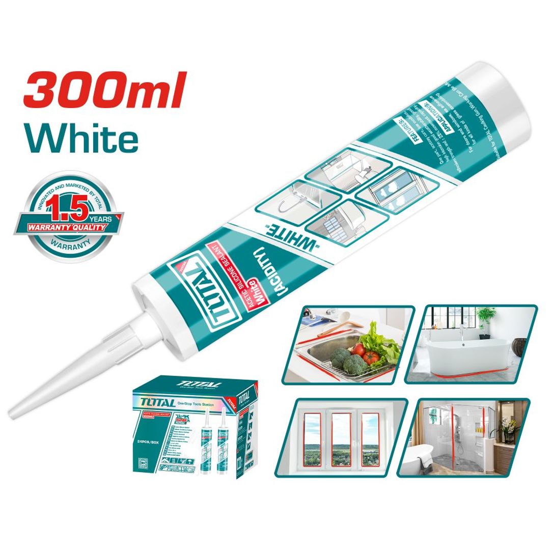 Silicon Blanco En Cartucho 300ml