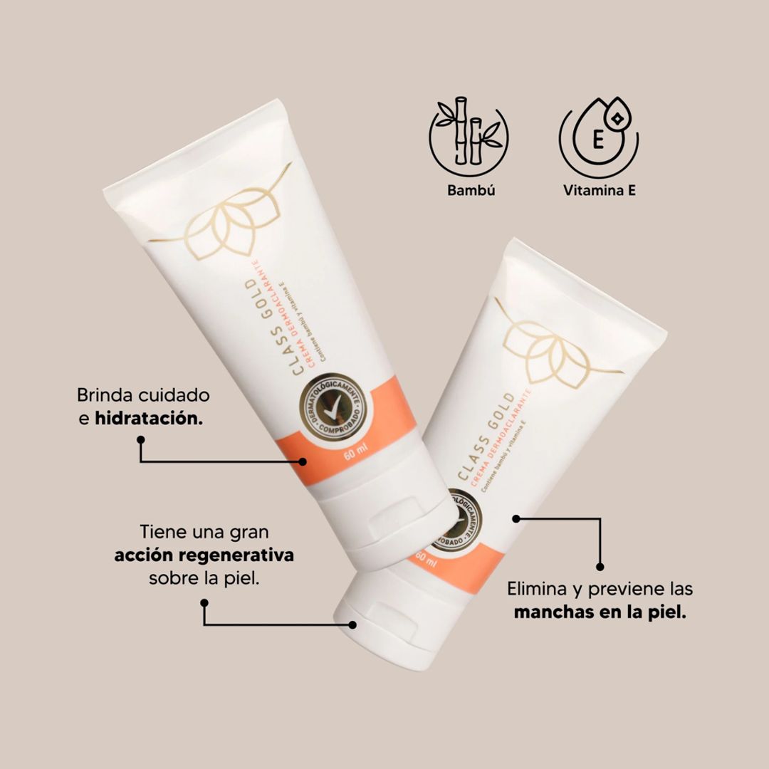 CREMA DERMOACLARANTE 60 ML CLASS GOLD