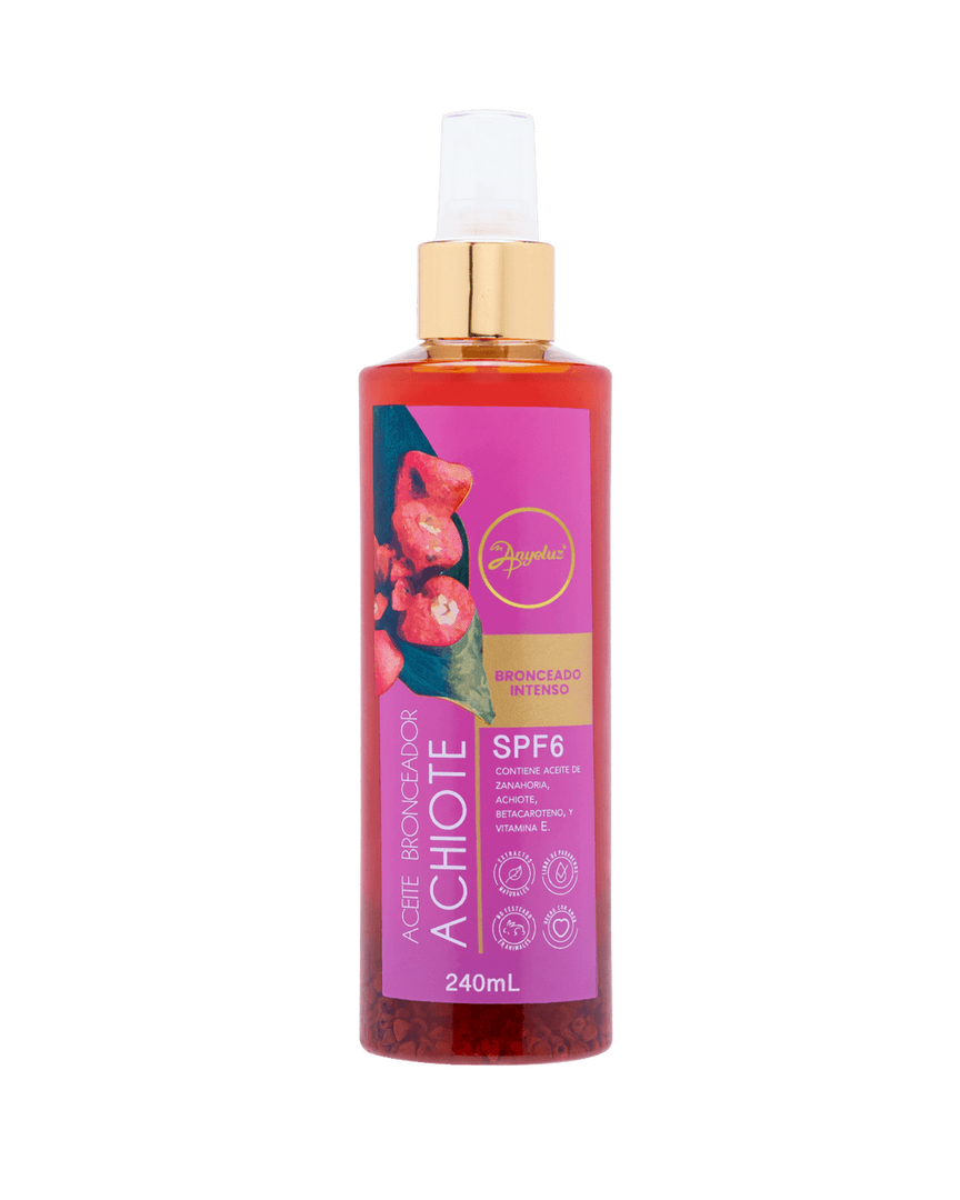 Bronceador corporal achiote anyeluz 