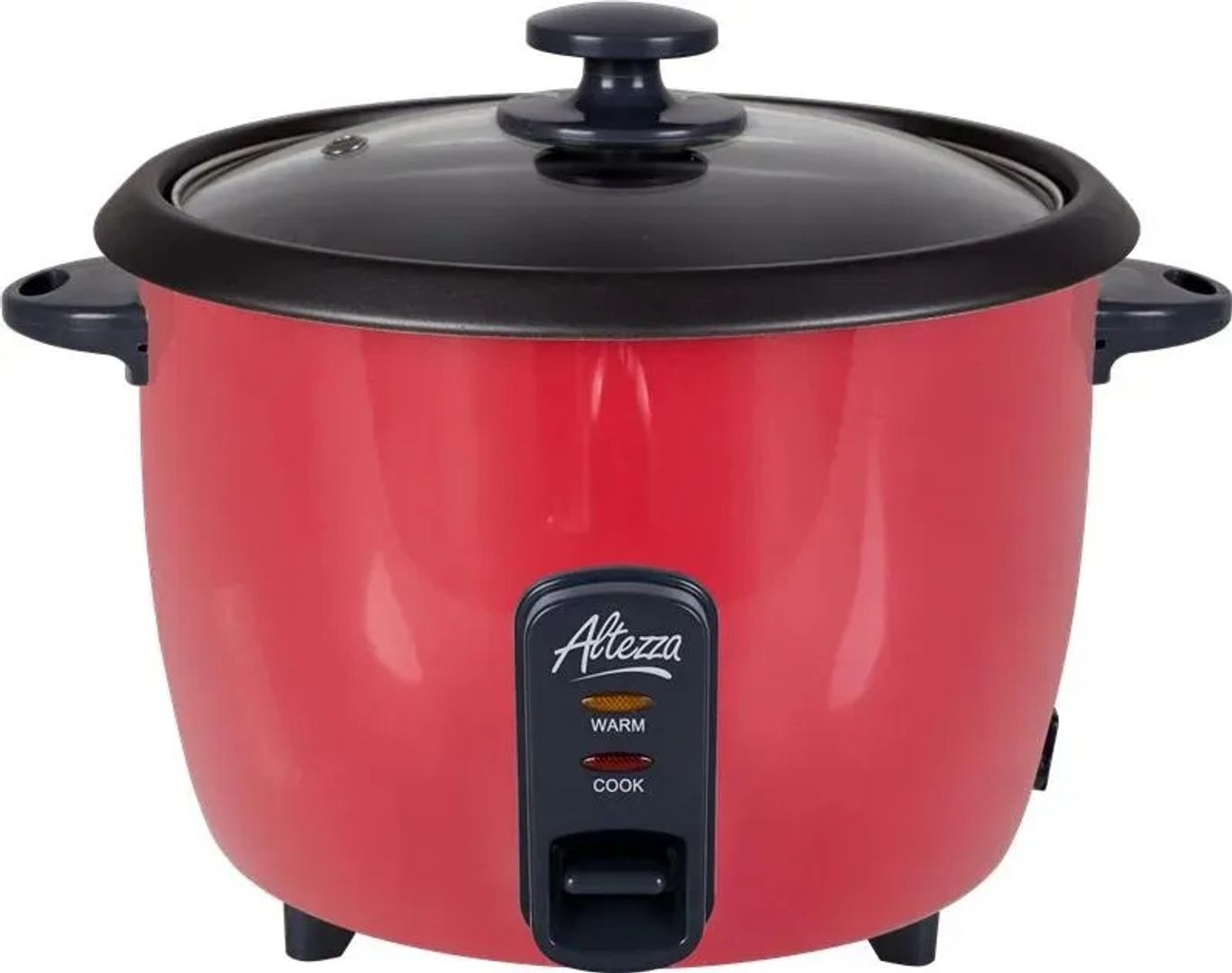 OLLA ARROCERA MULTIFUNCIONAL ALTEZZA 5 TAZAS 1L ROJO