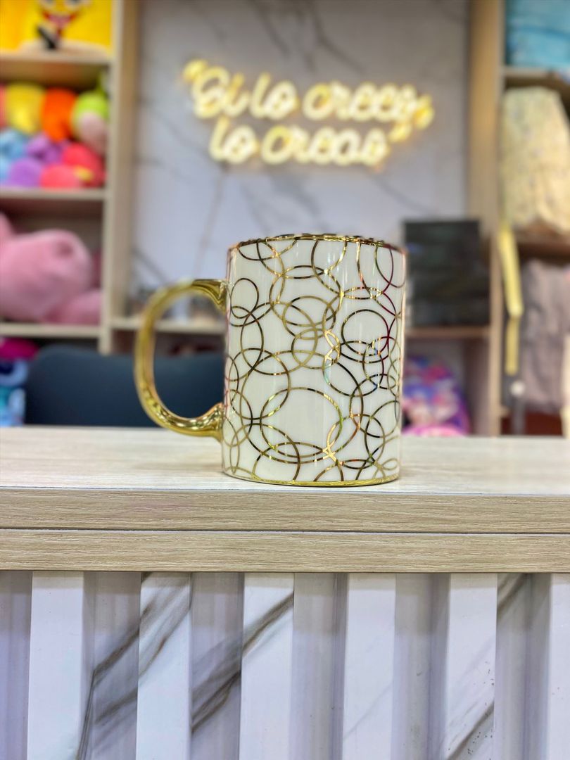 MUG OREJA DORADA 