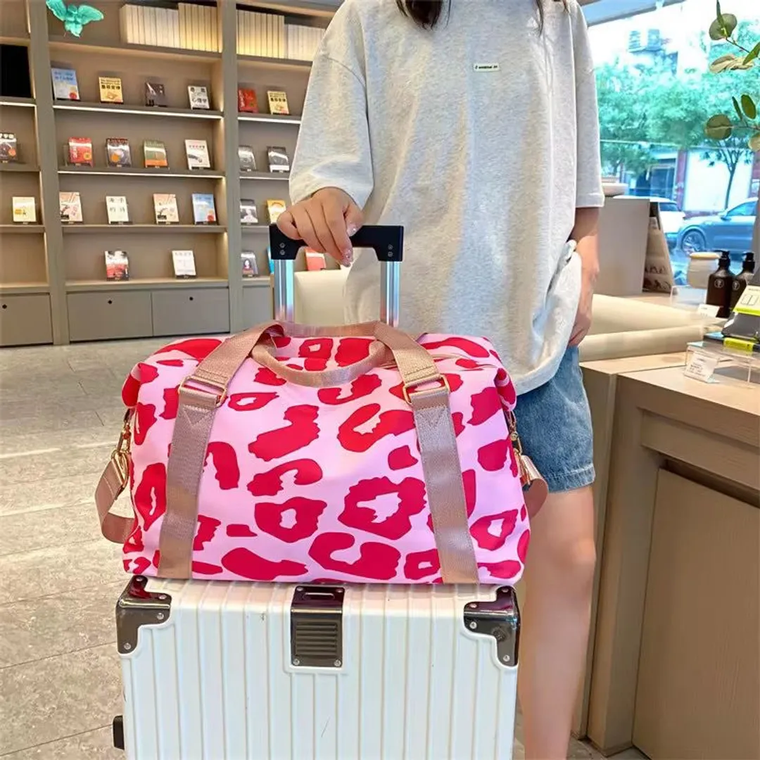 Maleta viajera animal print 