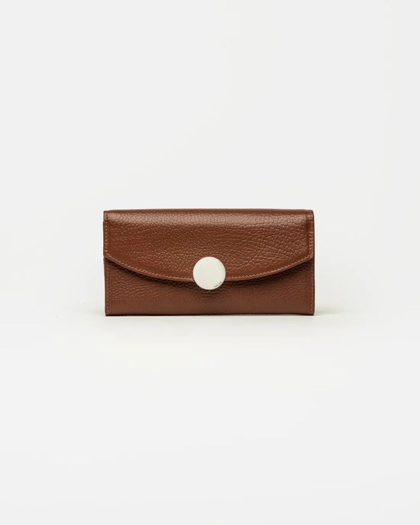 BILLETERA THE CIRCLE TABACO