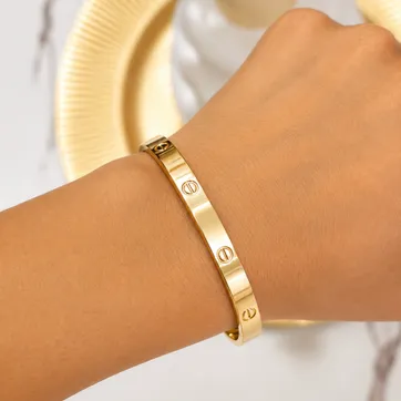 Imagen del producto Brazalete Cartier lisa redonda 
