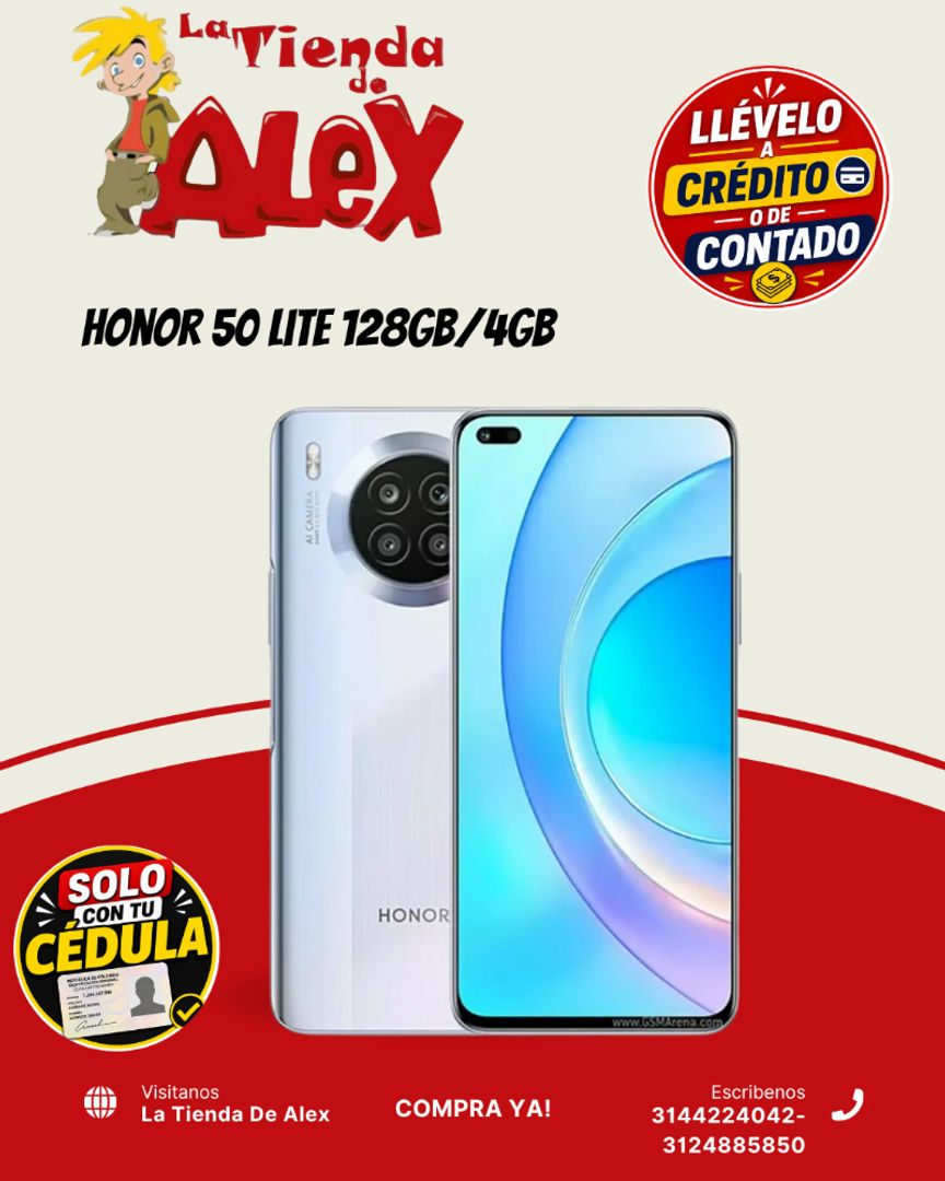 Honor 50 Lite 128GB/4GB