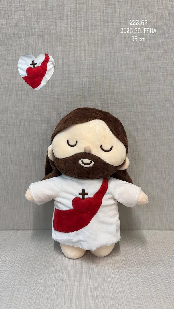 JESUS SAGRADO CORAZÓN (VIENE CON SONIDO) 30 CM