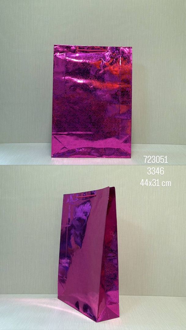 BOLSA DE REGALO FUCSIA 44X31 CM