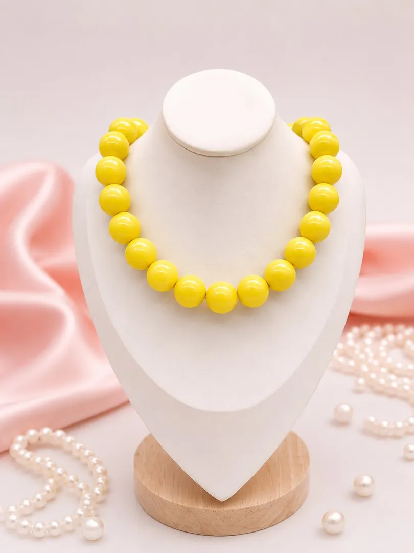 Collar Chicle Amarillo #16 – Sin dije