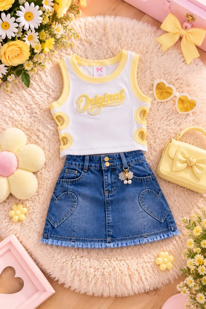 CONJUNTO FALDA NIÑA