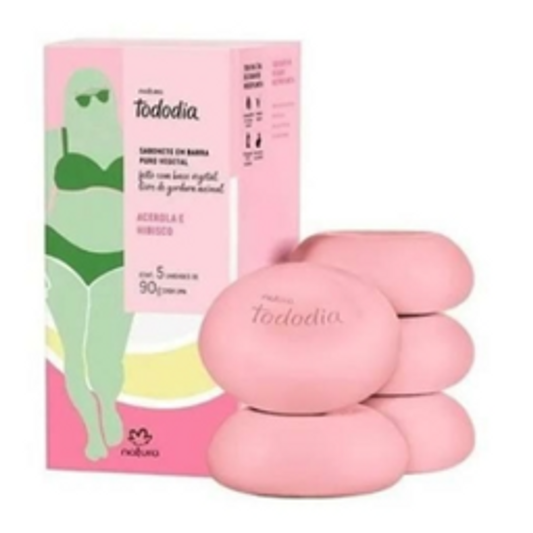 JABON DE TOCADOR ACEROLA E HIBISCO 