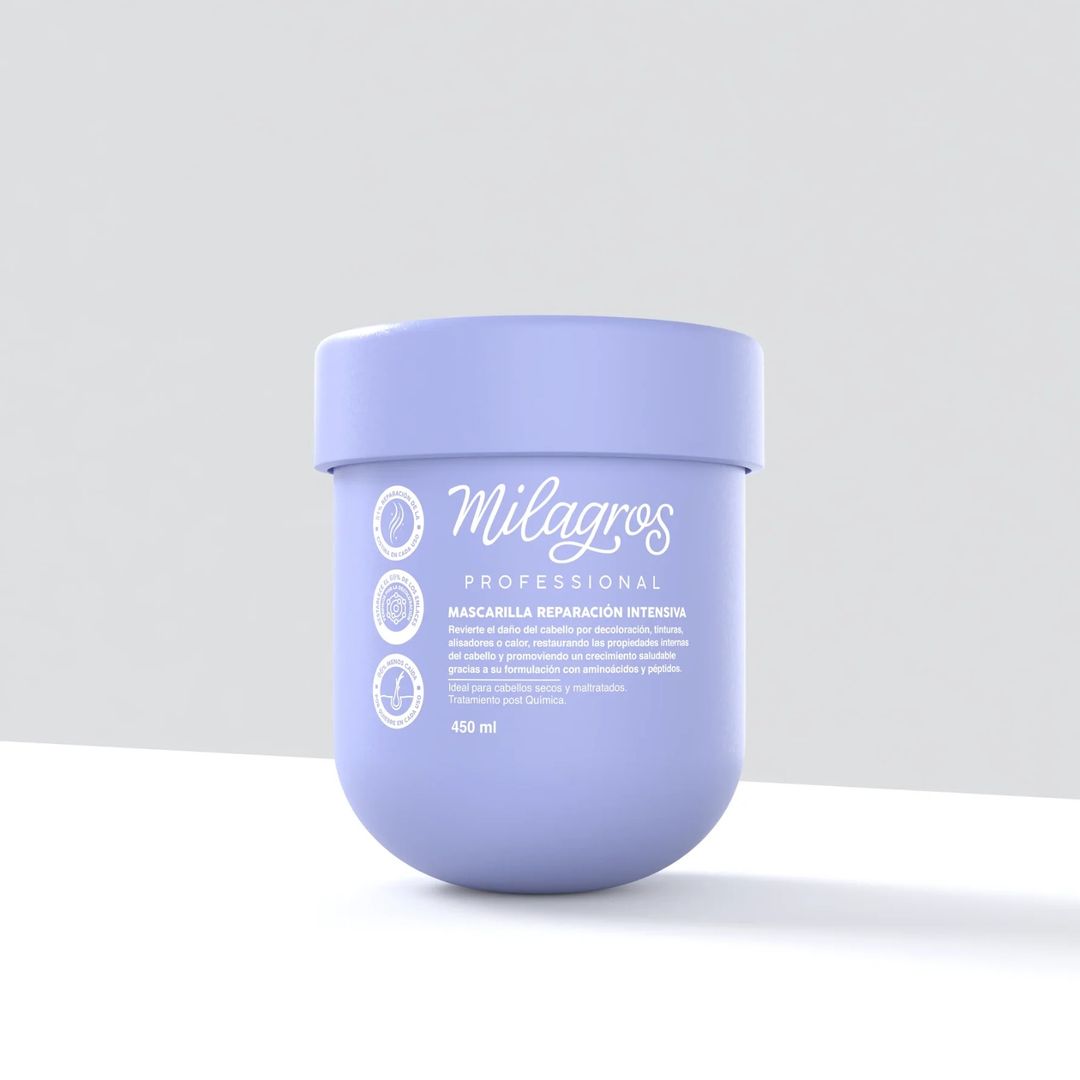 Mascarilla Reparación Intensiva Profesional Milagros
