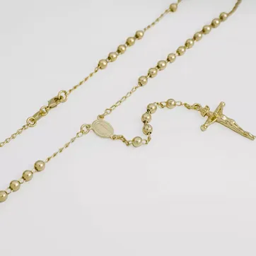 Rosario 3.5 mm 45 Cms Jesús sacrificado  - imagen 1