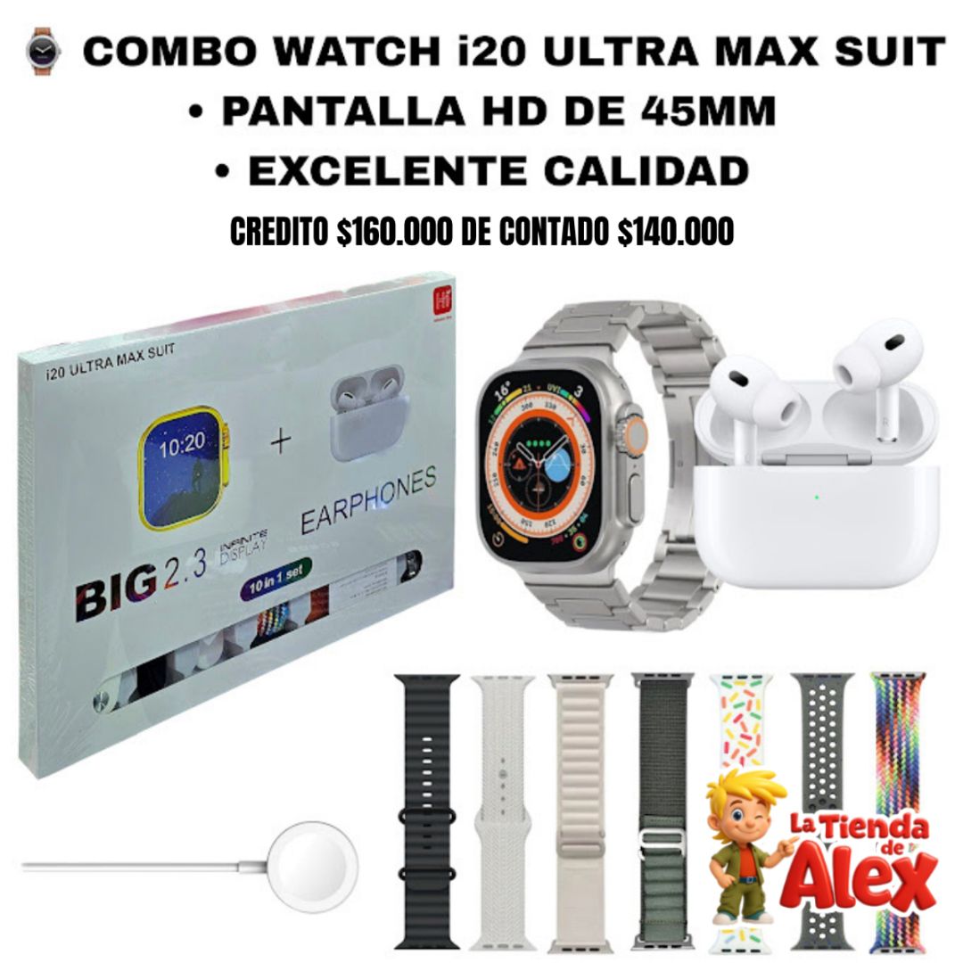  Combo Watch i20 Ultra Max Suit