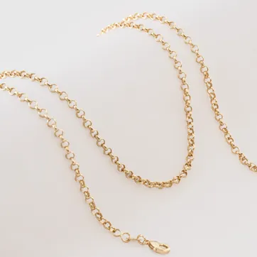 Imagen del producto Cadena Aros 3 mm 65 cms