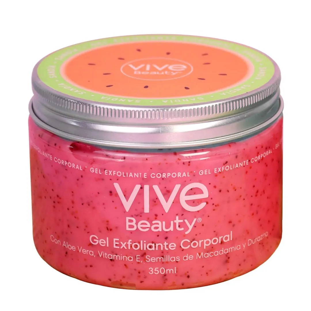 GEL EXFOLIANTE CORPORAL SANDIA VIVE BEAUTY