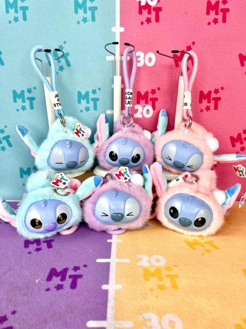 Llavero Carita Stich Pijama