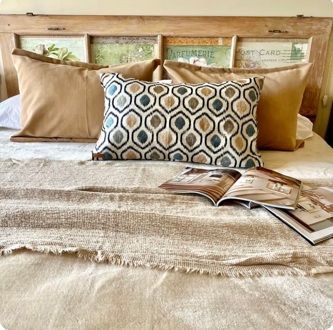 Almohadón Rustico  Geométrico