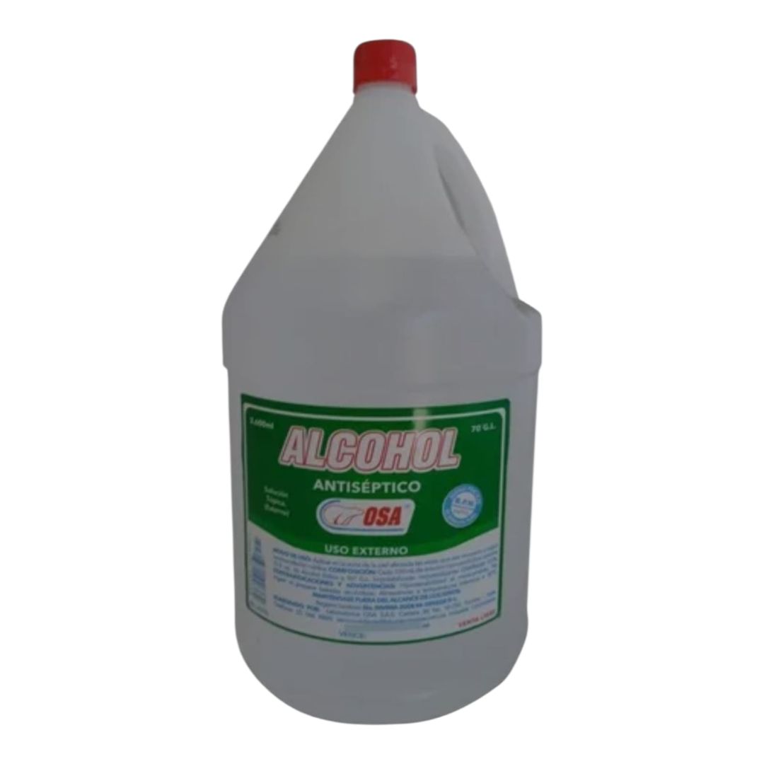 E.  ALCOHOL ANTISÉPTICO OSA X 3.600 ML 
