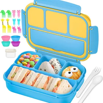 Imagen del producto Lonchera tipo Bento + Accesorios