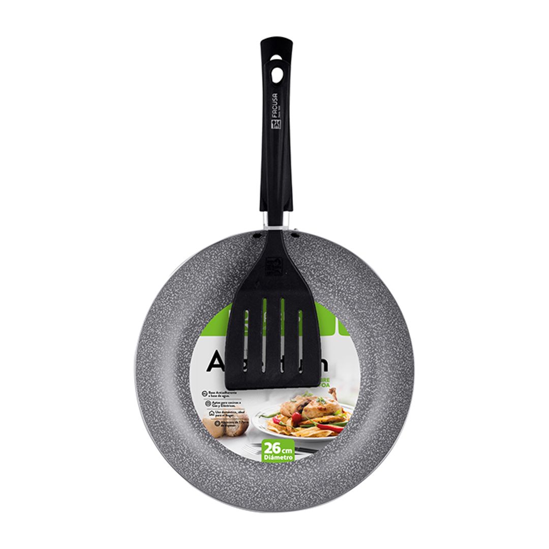  SARTEN ARGENTUM 26CM SIN TAPA FACUSA NOV PLASTICAS 0048 FACUSA