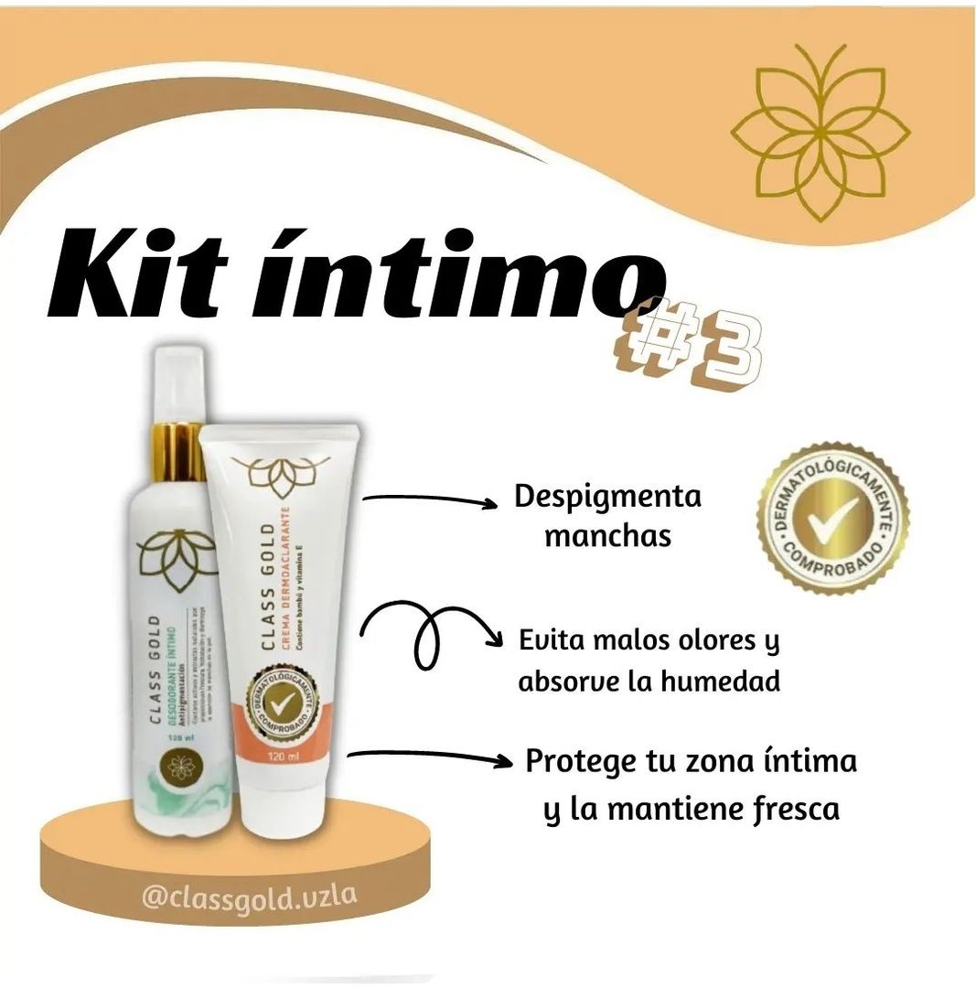 Kit intimo #3 classgold 