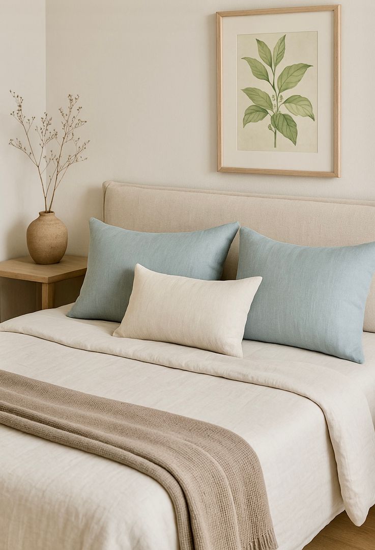 Almohadón Celeste o Azul Hielo VENDIDOS 