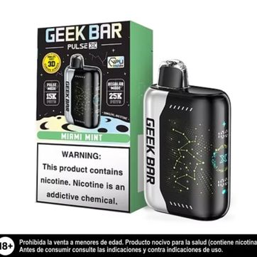 Imagen del producto Geek Bar Pulse X Miami Mint 25.000 Puffs