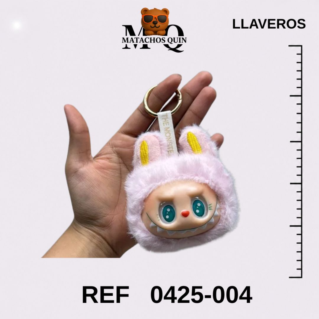 LLAVEROS DE LA CARITA DE LA LABUBU