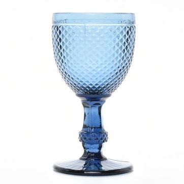 Imagen del producto COPA VINO AGUA BARROCO 11ONZ AZUL ALUMAR DKC5015BL