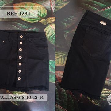 Imagen del producto FALDA NEGRA STRETCH 