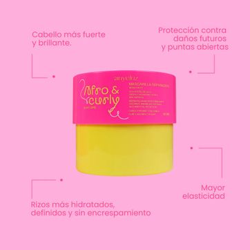 Imagen del producto MASCARILLA REPARADORA HIDRATANTE AFRO & CURLY