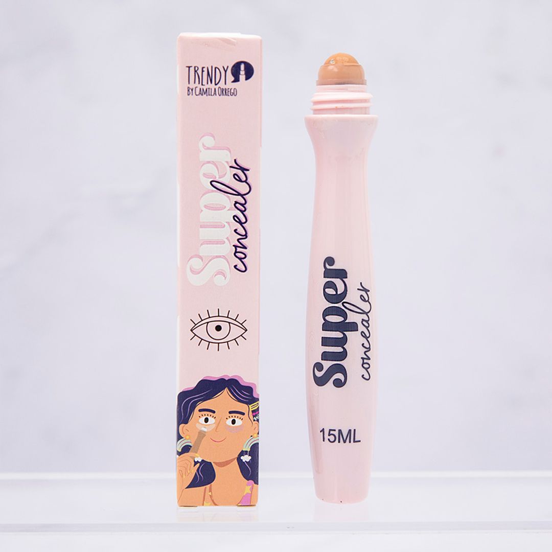 CORRECTOR + TRATAMIENTO TRENDY SUPER CONCEALER 
