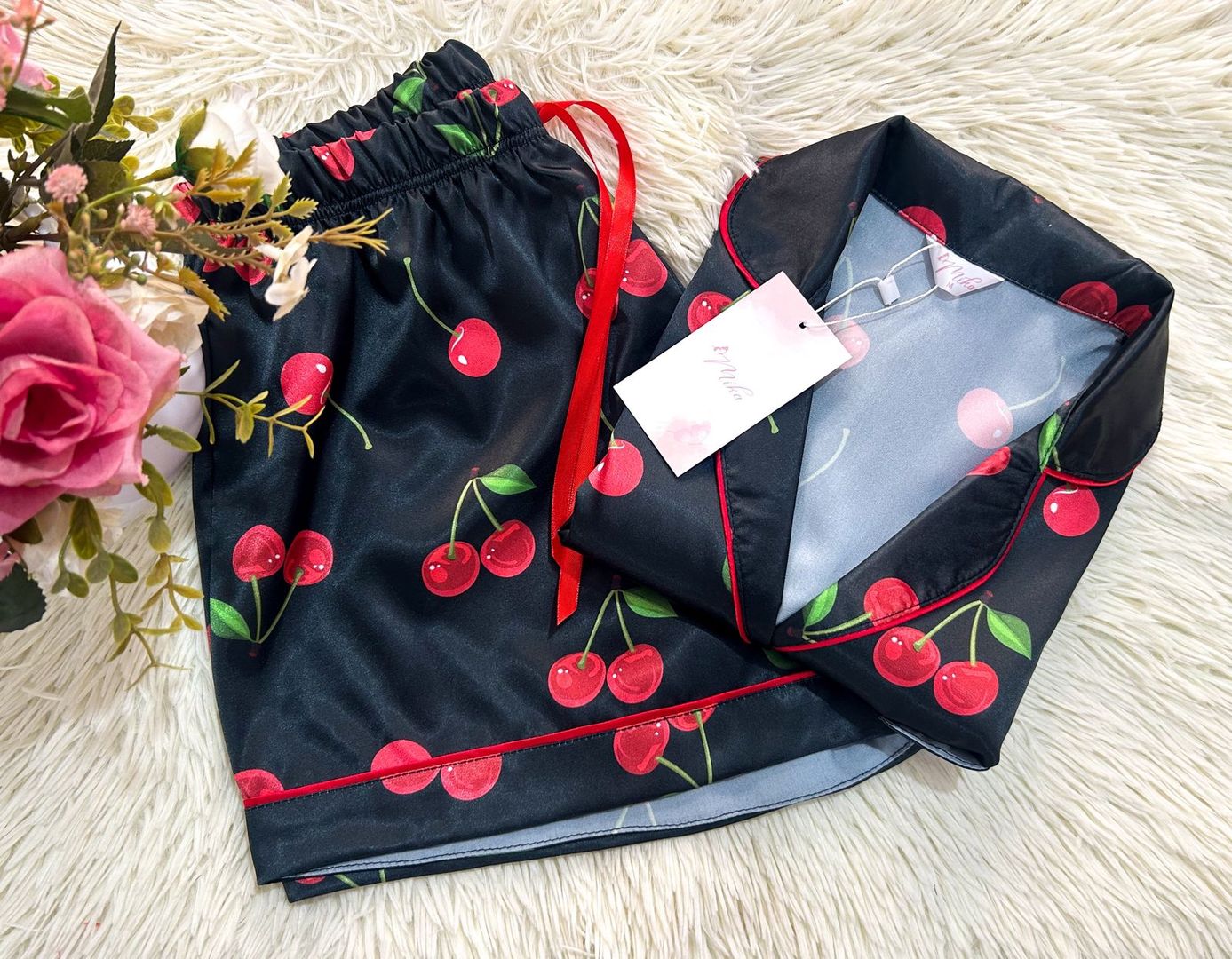 Set "Cerezas" / Seda 