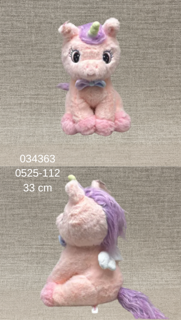 UNICORNIO (SONIDO) 33 CM