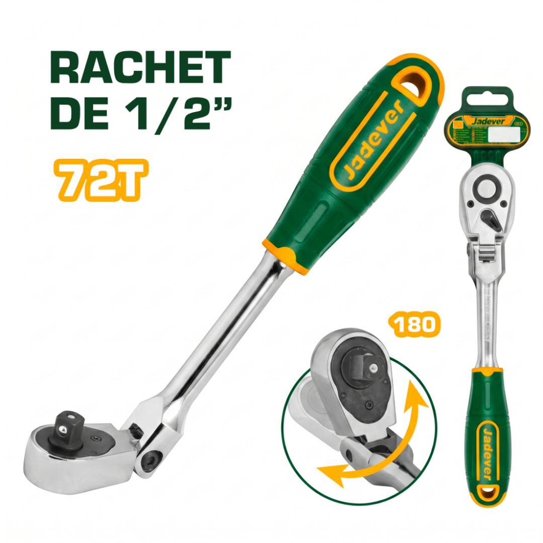 RATCHET 1/2" 72T 300MM