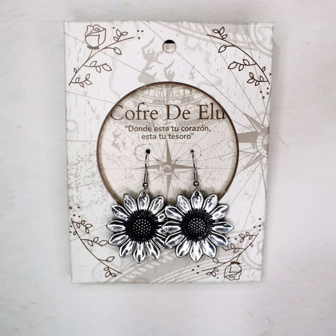 ARETES GIRASOL 