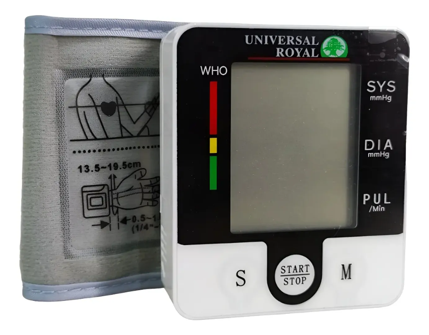 TENSIOMETRO MUÑECA DIGITAL MEDIDOR PRESION ARTERIAL ESTUCHE