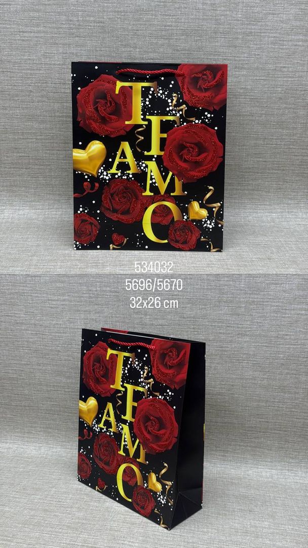 BOLSA DE REGALO SURTIDO 32X26 CM