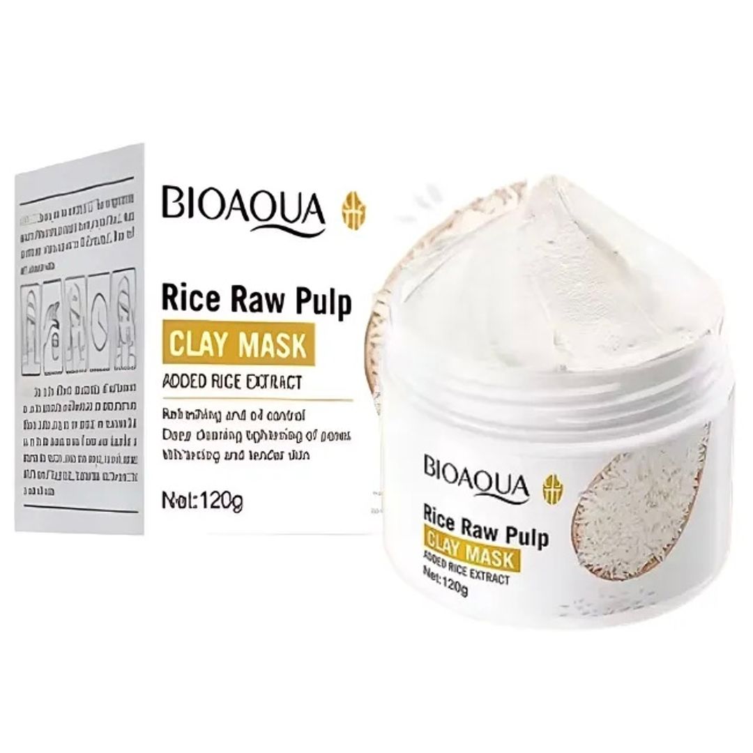MASCARILLA DE ARCILLA CON ARROZ BIOAQUA