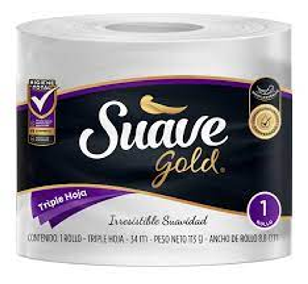 PAPEL SUAVE GOLD*32M