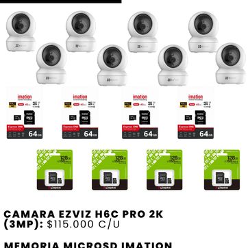 Imagen del producto KIT WIFI EZVIZ X8 INTERIOR 2K 
