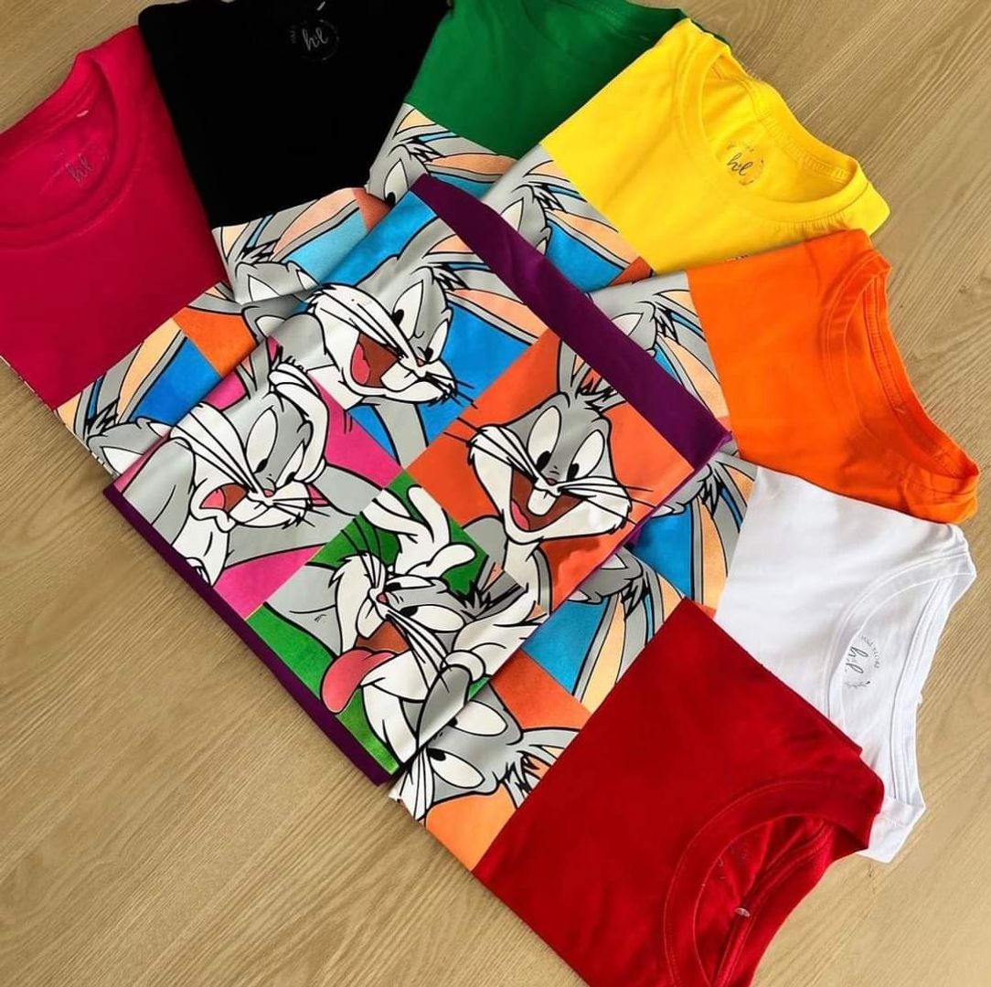 Camiseta de Dama y Niña. 