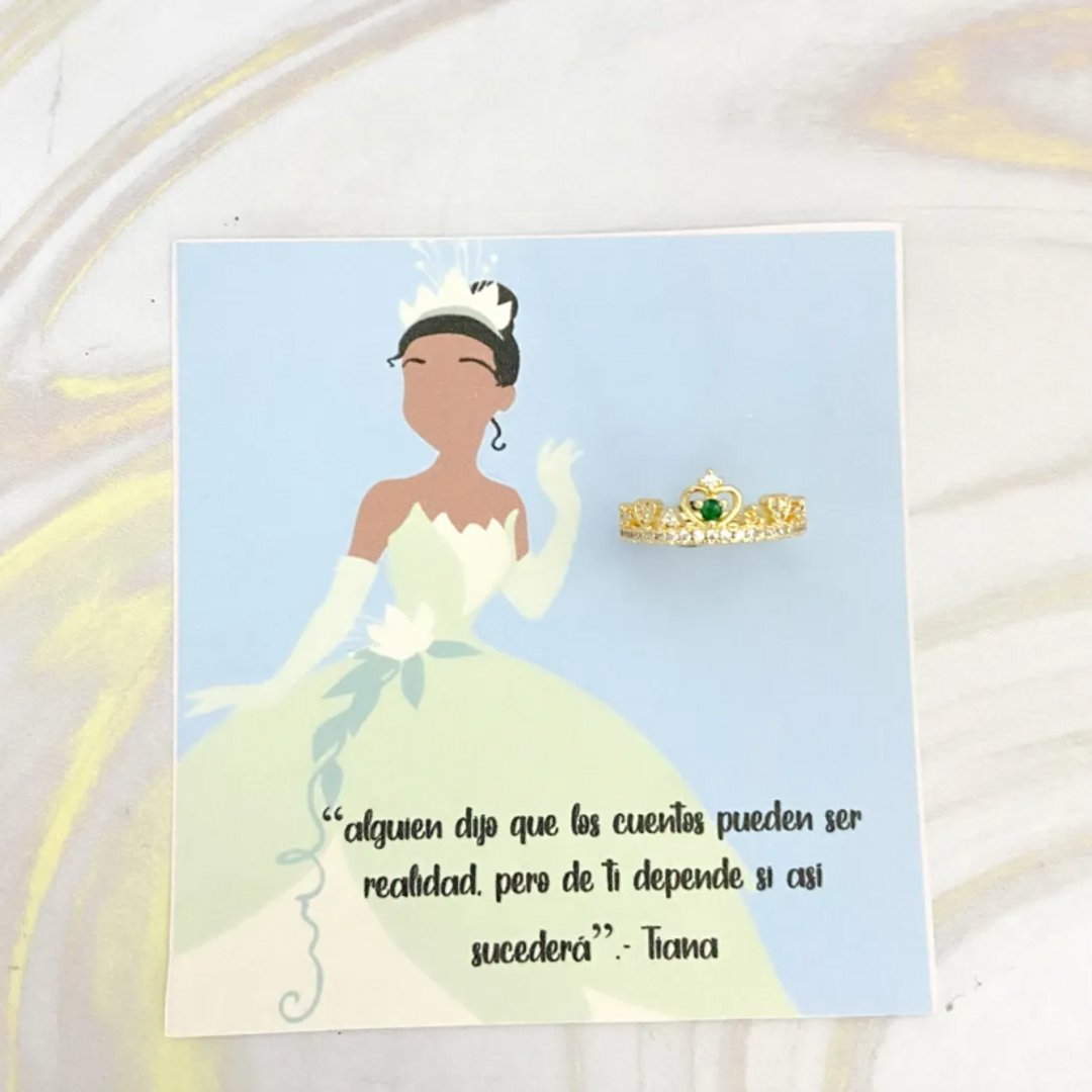  ANILLO TIANA CORONA