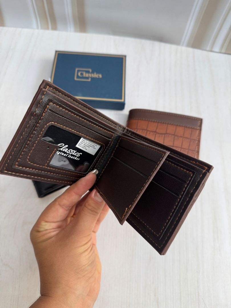 Billetera para hombre en caja 