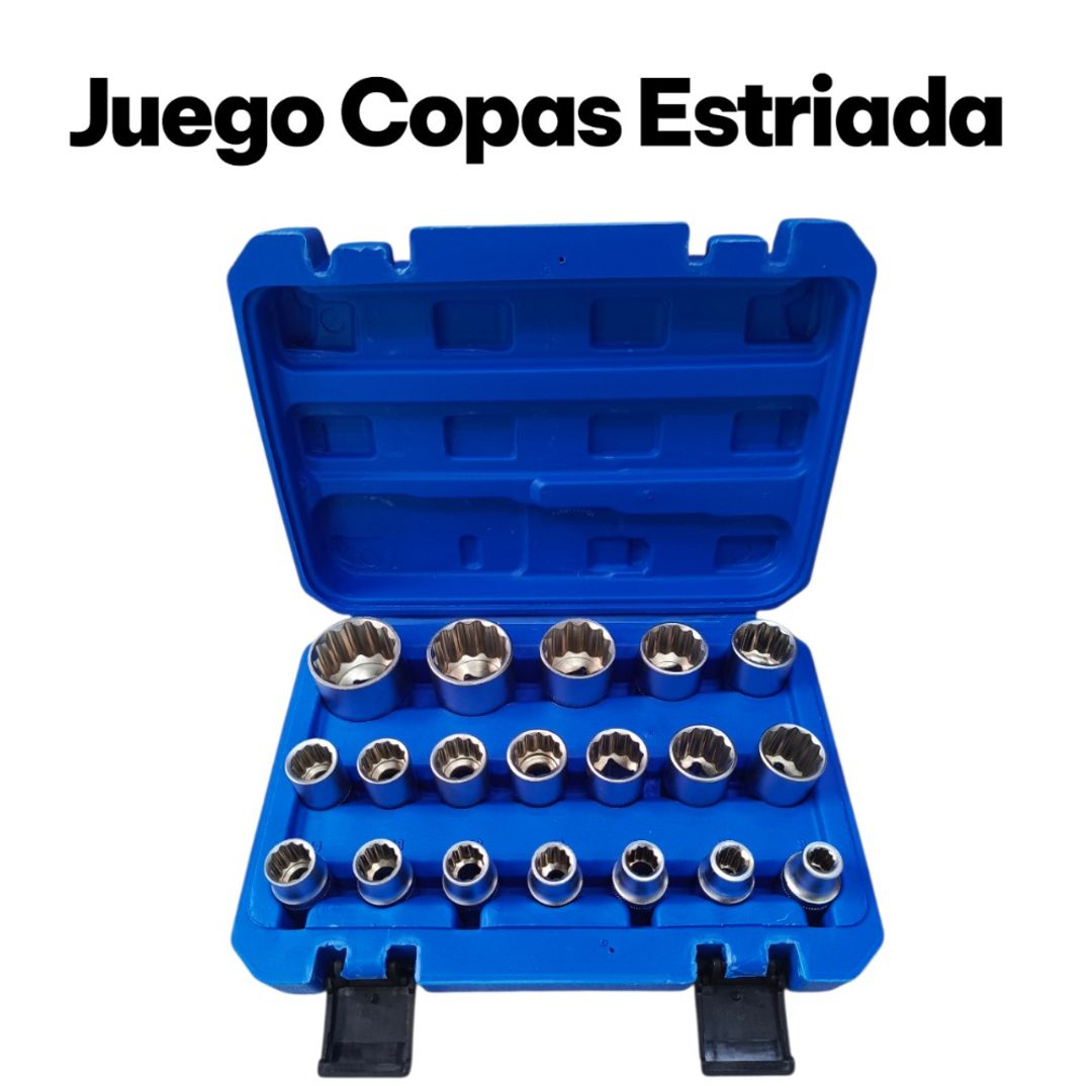 COPAS ESTRIADA 1/2"